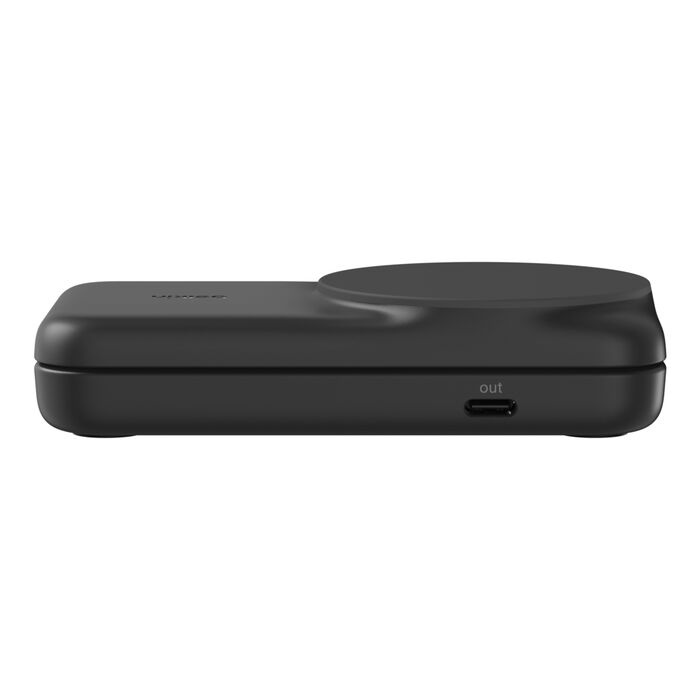 Безпровідна зарядка Belkin 2в1 UltraCharge Foldable Magnetic Charging 25Вт Black (WIZ039kqBK)
