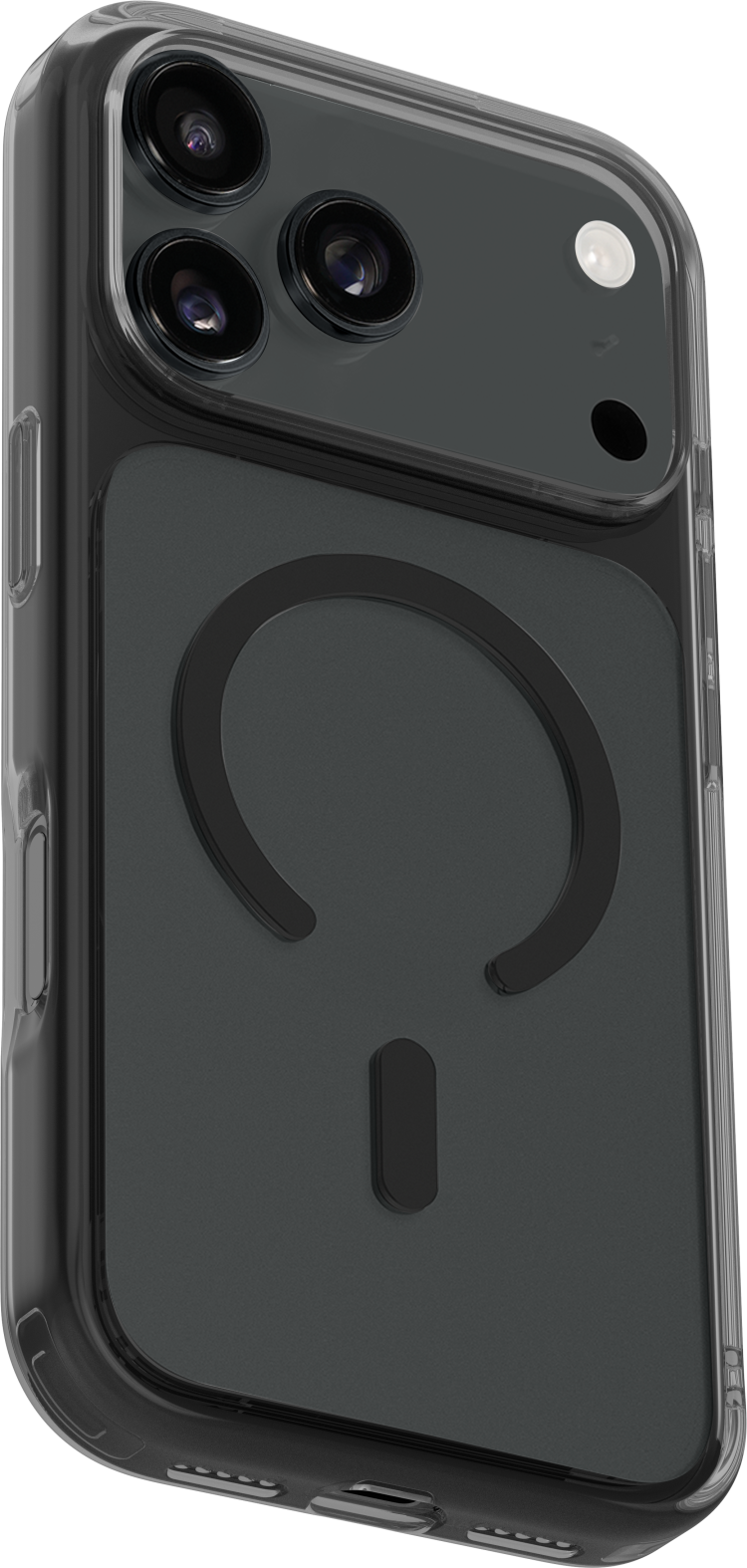 Чехол LAUT Crystal Fluro MagSafe для iPhone 18 Pro Max (Black Crystal) (L_IP26D_CF_BK)