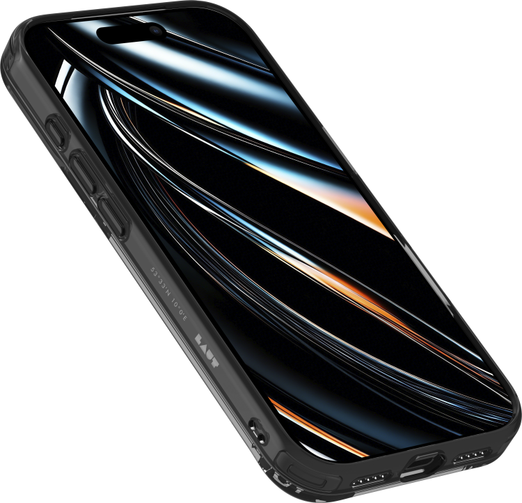 Чехол LAUT Crystal Fluro MagSafe для iPhone 18 Pro Max (Black Crystal) (L_IP26D_CF_BK)