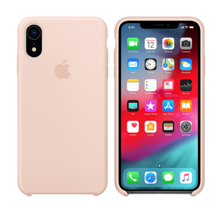 Чохол Smart Silicone Case для iPhone Xr Original (FoxConn) (Pink Sand)