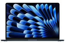 MacBook Air 15 Retina, with Apple M3, Midnight, 512GB, 8 CPU / 10 GPU, 16GB RAM (MXD43) бу (Хорошее состояние)