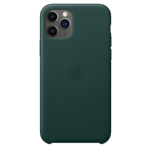 Чехол Smart Leather Case для iPhone 11 Pro Max 1:1 Original (Forest Green)