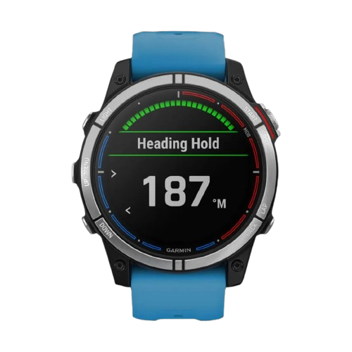 Garmin Quatix 7 Standard Edition Marine GPS Smartwatch with Сirrus Blue Band (010-02540-60/61/65)
