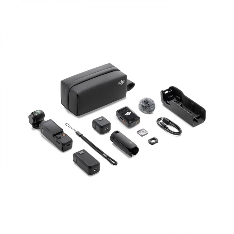 Екшн-камера DJI Osmo Pocket 3 Creator Combo (CP.OS.00000302.01) Екшн-камера DJI Osmo Pocket 3 Creator Combo (CP.OS.00000302.01)