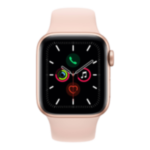 Apple Watch Series 5 GPS, 40mm Gold Aluminum Case with Pink Sand Sport Band (MWV72) бу Apple Watch Series 5 GPS, 40mm Gold Aluminum Case with Pink Sand Sport Band (MWV72) бу