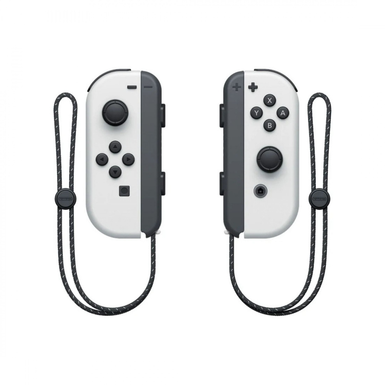 Портативна ігрова приставка Nintendo Switch OLED with White Joy-Con (045496453435)