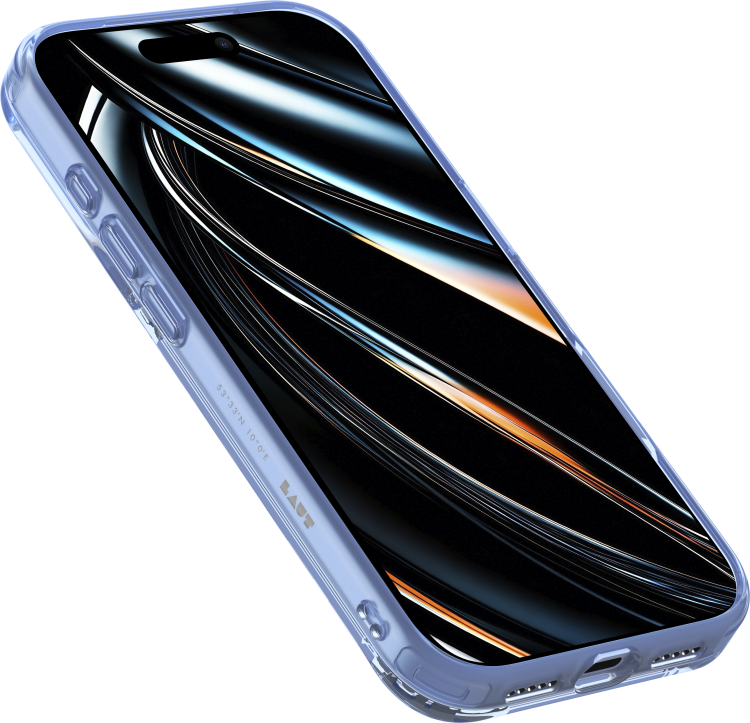 Чехол LAUT Crystal Fluro MagSafe для iPhone 18 Pro Max (Blue Crystal) (L_IP26D_CF_BL)