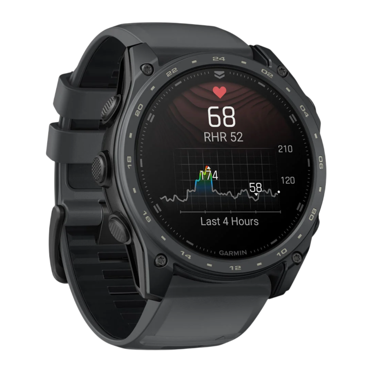 Garmin Tactix 8 51mm AMOLED Slate Gray Cerakote Coating Applied Ballistics Ultralight Solver (010-04553-00/01)