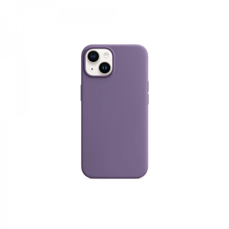 Чехол Monblan для iPhone 14 Magnetic Silicone [MagSafe] Series (Iris)