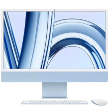 Apple iMac M3 24" 4.5K 10GPU/8RAM/256GB Blue (MQRQ3) 2023