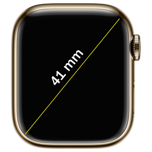 Apple Watch Series 8 41mm GPS + LTE Starlight Aluminum Case with Starlight Sport Band (MNHY3) бу
