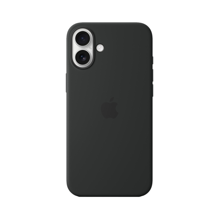 Чохол Apple Silicone Case with Magsafe для iPhone 16 Plus Black (MYY93) Чохол Apple Silicone Case with Magsafe для iPhone 16 Plus Black (MYY93)