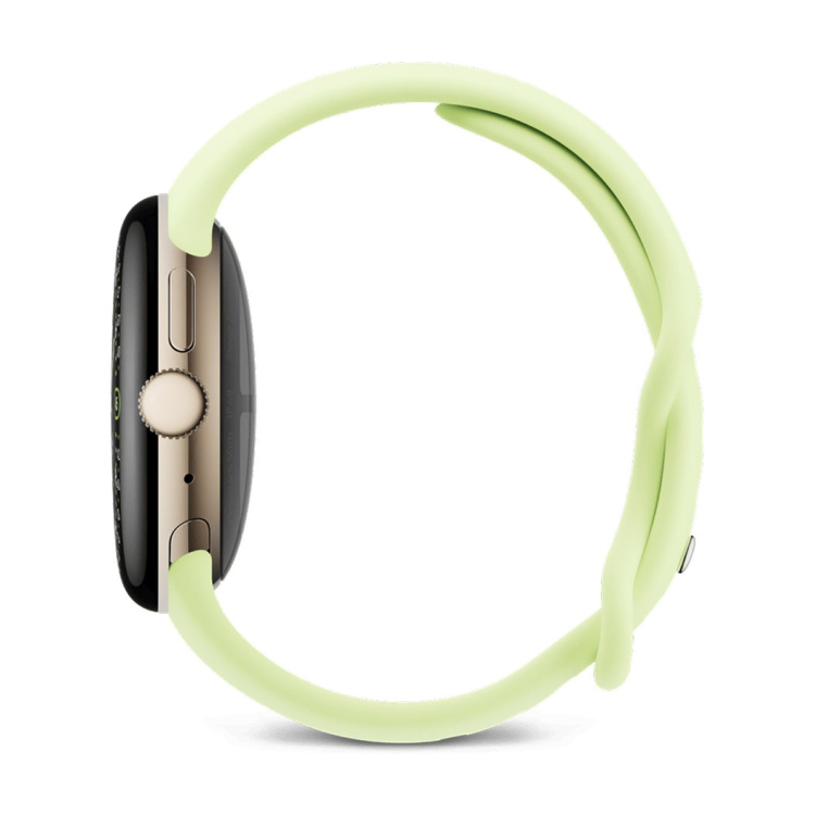 Смарт-годинник Google Pixel Watch 4 41mm Champagne Gold Aluminum Case / Lemongrass Active Band