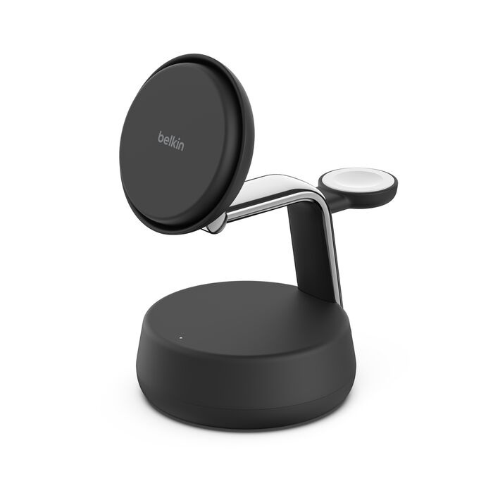 Безпровідна зарядка Belkin 3в1 UltraCharge Pro Magnetic Charging 25Вт Dock Charcoal (WIZ040kqCH)