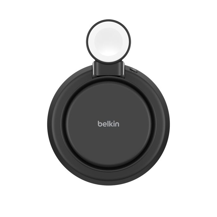 Безпровідна зарядка Belkin 3в1 UltraCharge Pro Magnetic Charging 25Вт Dock Charcoal (WIZ040kqCH)