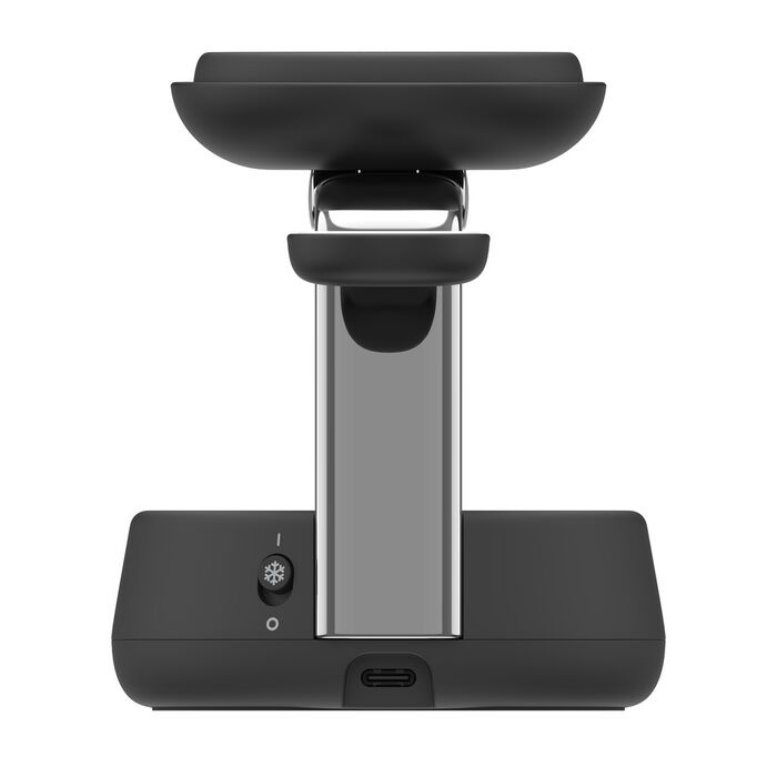 Безпровідна зарядка Belkin 3в1 UltraCharge Pro Magnetic Charging 25Вт Dock Charcoal (WIZ040kqCH)