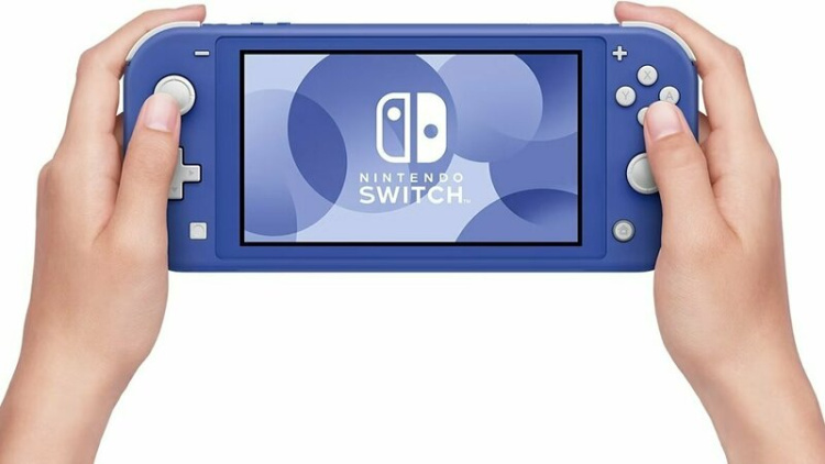 Портативна ігрова приставка Nintendo Switch Lite (Blue) (045496453404)