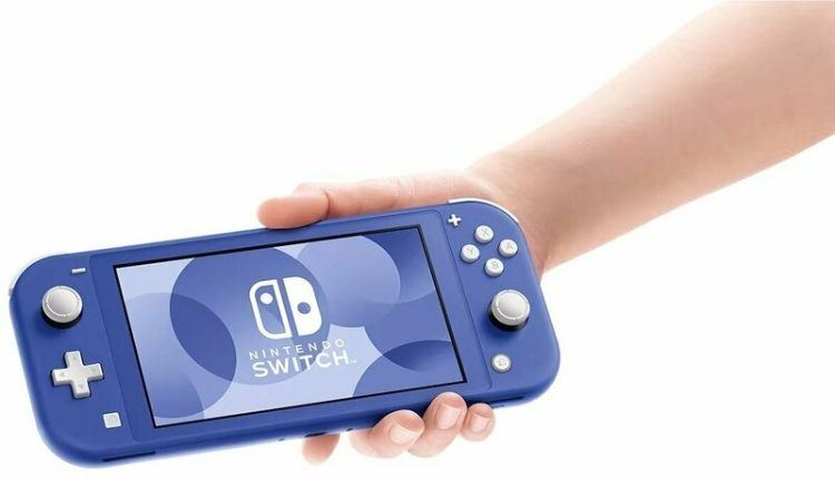 Портативна ігрова приставка Nintendo Switch Lite (Blue) (045496453404)