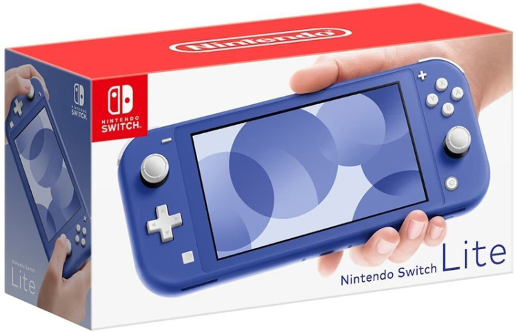 Портативна ігрова приставка Nintendo Switch Lite (Blue) (045496453404)