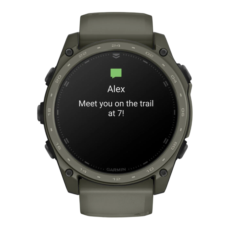 Garmin Tactix 8 51mm AMOLED Olive Drab Cerakote Coating Applied Ballistics Ultralight Solver (010-04553-10/11)