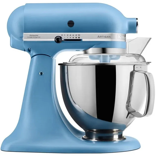 Планетарный миксер KitchenAid Artisan 4,8 л 5KSM175PSEVB Velvet Blue (UA)