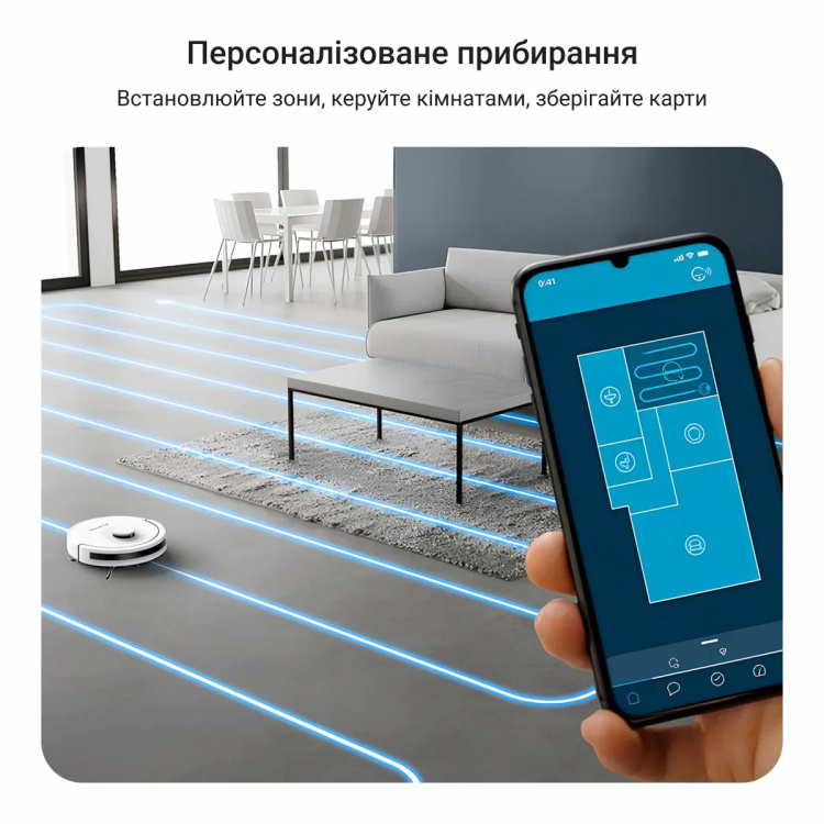 Робот-пылесос Rowenta X-Plorer Serie 90 RR8777WH (UA)