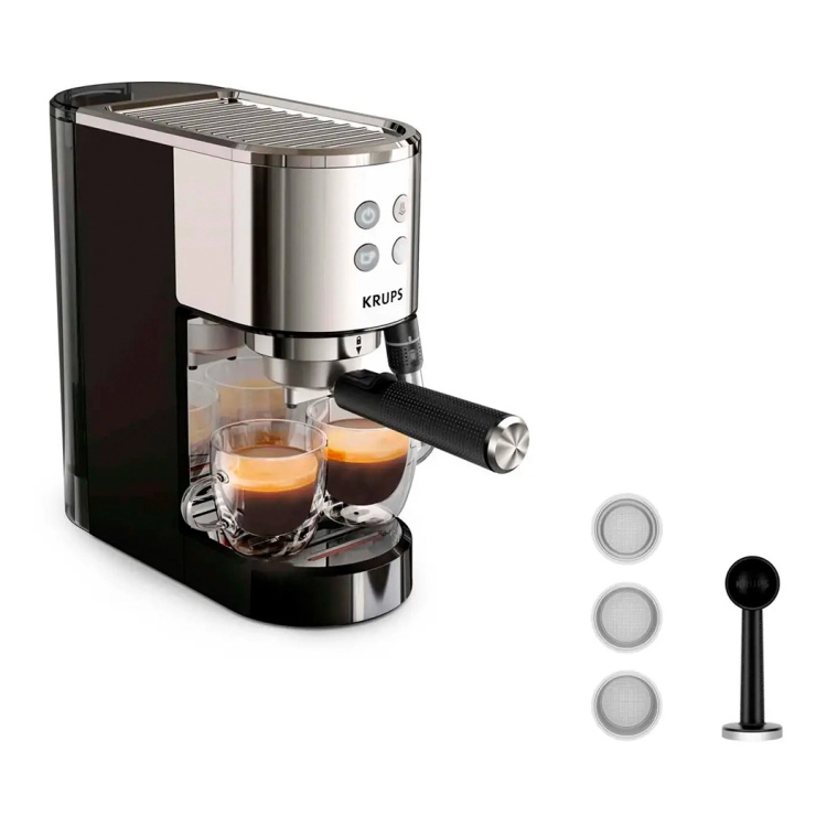 Кофеварка рожковая Krups XP444C10 (EU)