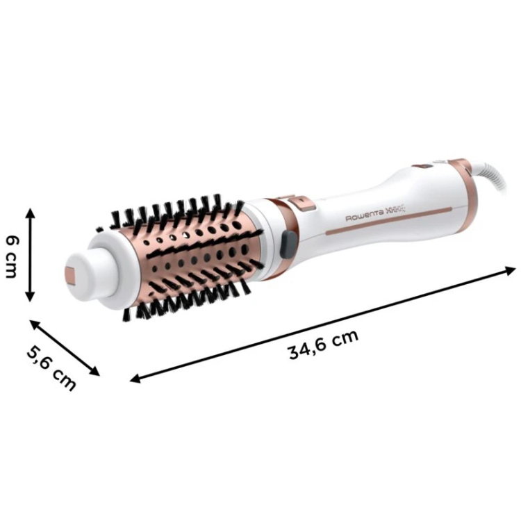Фен-щетка Rowenta Activ Ultimate Care (White/Gold) (CF9720F0)