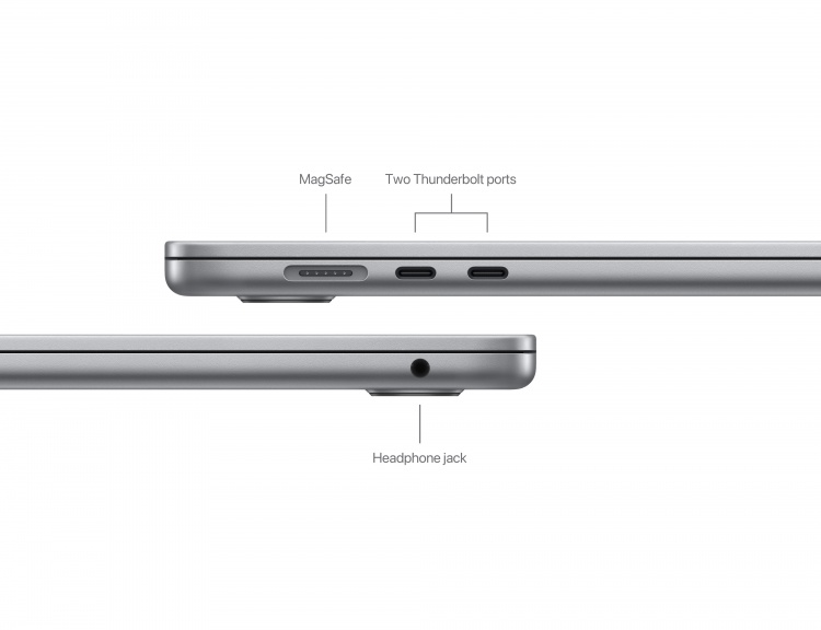 Apple MacBook Air 15“ Space Gray M3 8/256 2024 (MRYM3)