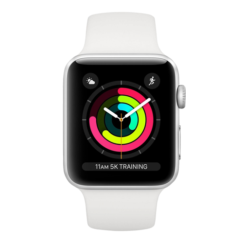 Apple Watch Series 4 GPS 44mm Silver Aluminum Case with White Sport Band (MU6A2) бу Apple Watch Series 4 GPS 44mm Silver Aluminum Case with White Sport Band (MU6A2) бу
