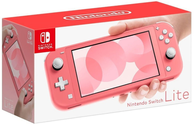 Портативна ігрова приставка Nintendo Switch Lite (Coral) (045496453176)