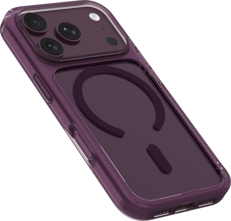 Чехол LAUT Crystal Fluro MagSafe для iPhone 18 Pro Max (Plum Crystal) (L_IP26D_CF_PU)