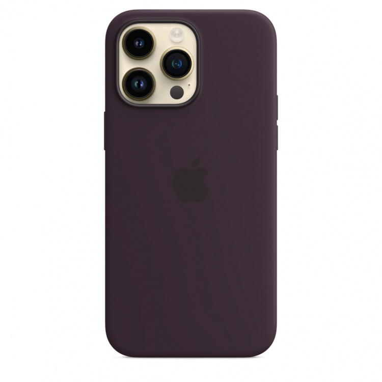 Чохол Apple Silicone Case для iPhone 14 with MagSafe (Elderberry)