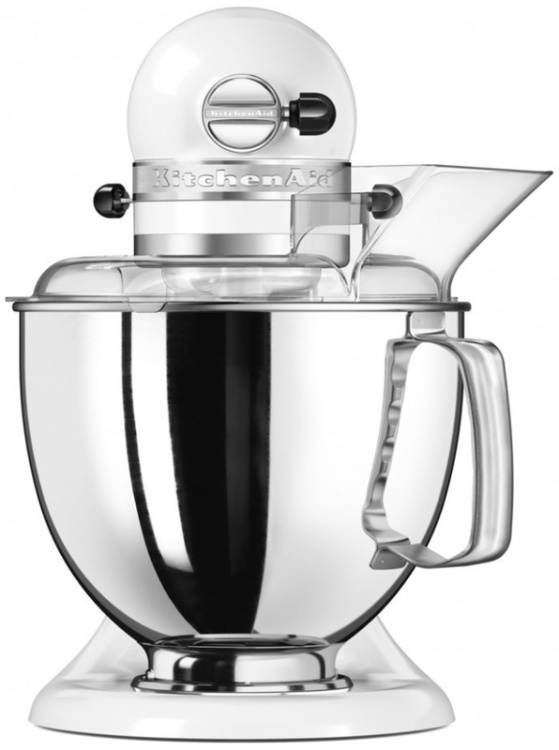 Планетарный миксер KitchenAid Artisan 4,8 л 5KSM175PSEWH White (UA)