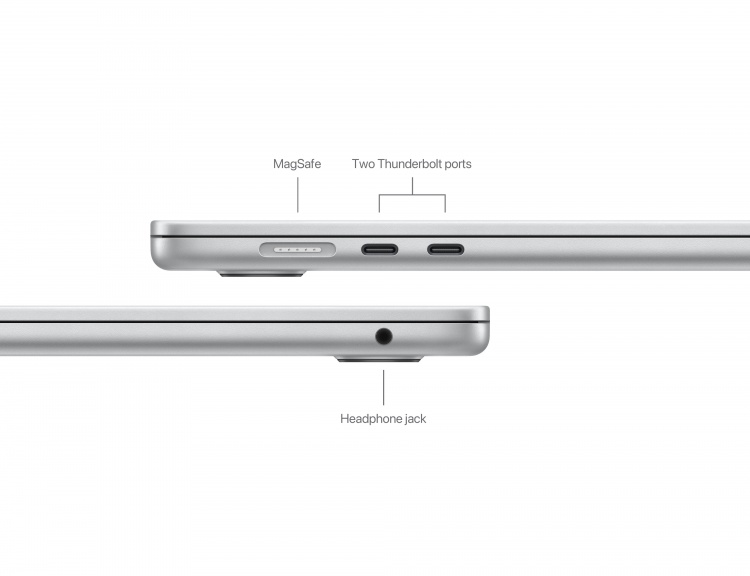 Apple MacBook Air 15“ Silver M3 8/256  2024 (MRYP3)
