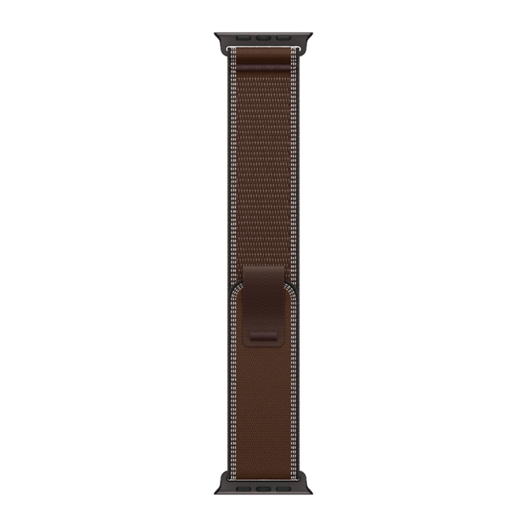 Apple Watch Ultra 4 GPS + LTE, 49mm Black Titanium Case with Dark Umber Trail Loop - M/L