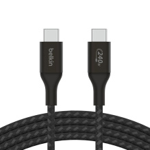 Кабель Belkin Braided USB-C 240W 1m (Black)