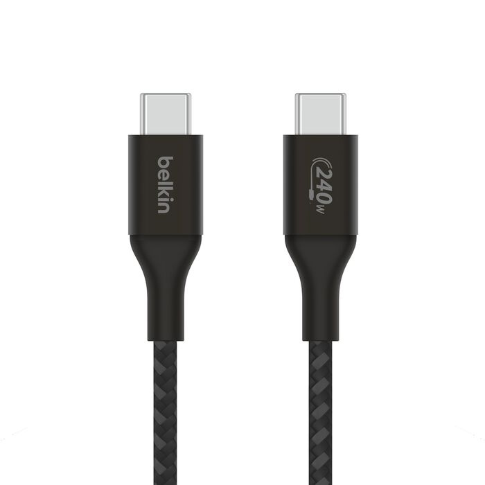 Кабель Belkin Braided USB-C 240W 1m (Black)