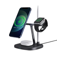 Безпровідна зарядка WiWU Magnetic Cableless Charger 4 in 1 Wi-W032 (6976975619858)