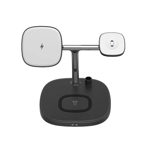 Безпровідна зарядка WiWU Magnetic Cableless Charger 4 in 1 Wi-W032 (6976975619858) Безпровідна зарядка WiWU Magnetic Cableless Charger 4 in 1 Wi-W032 (6976975619858)