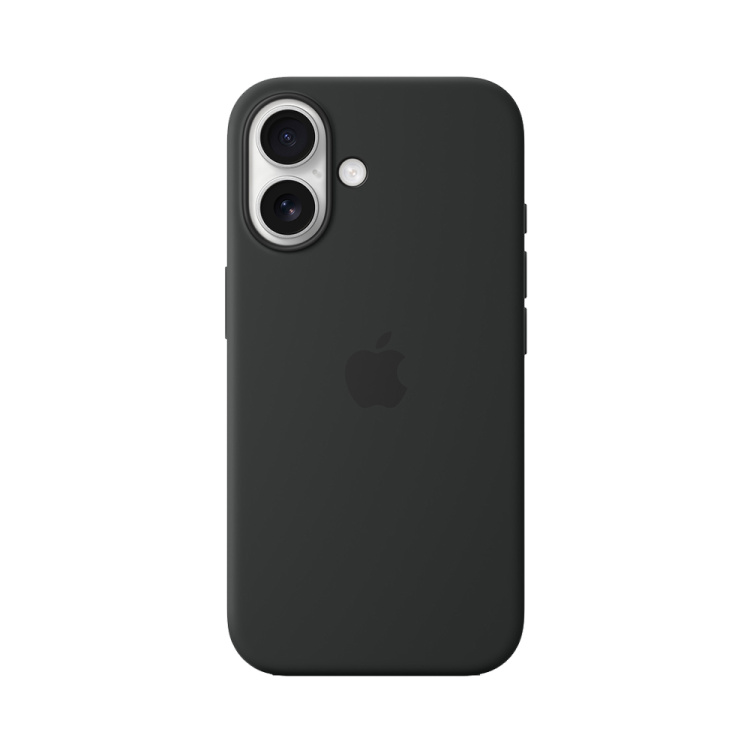 Чохол Apple Silicone Case with Magsafe для iPhone 16 Black (MYY13)