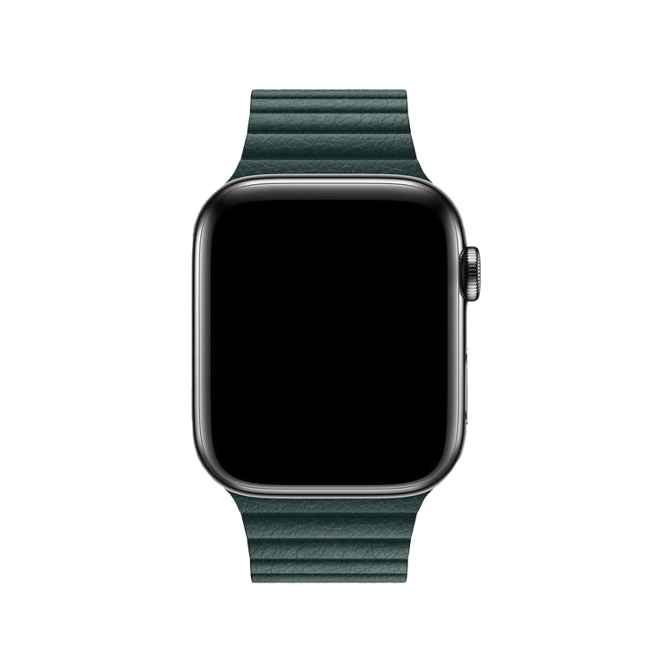 Ремешок Devia для Apple Watch 38/40mm Elegant Leather Loop Series (Forest Green)
