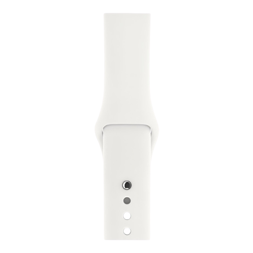 Apple Watch Series 3 GPS 42mm Silver Aluminum with White Sport Band (MTF22) бу Apple Watch Series 3 GPS 42mm Silver Aluminum with White Sport Band (MTF22) бу