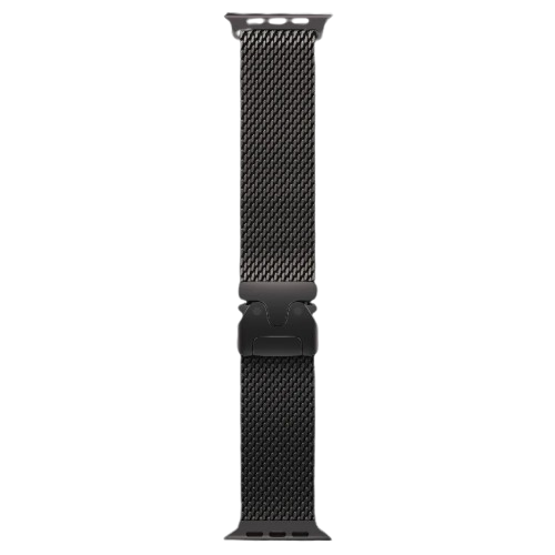 Apple Watch Ultra 3 GPS + Cellular, 49mm Black Titanium Case with Black Titanium Milanese Loop - Small (MF1N4)