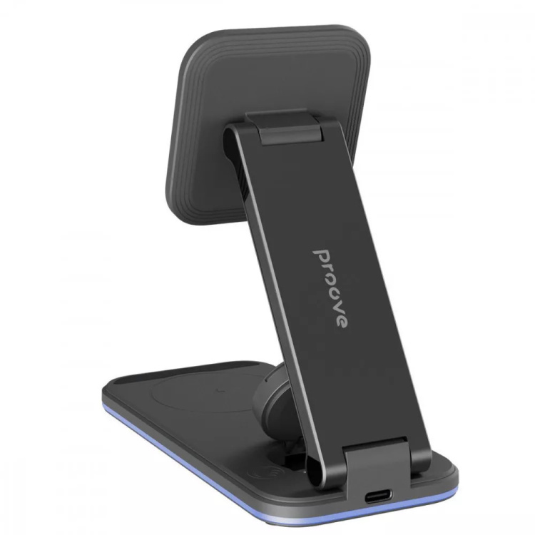 Безпровідна зарядка Proove Energy Fold 3 in 1 Black (WSEF15010001)