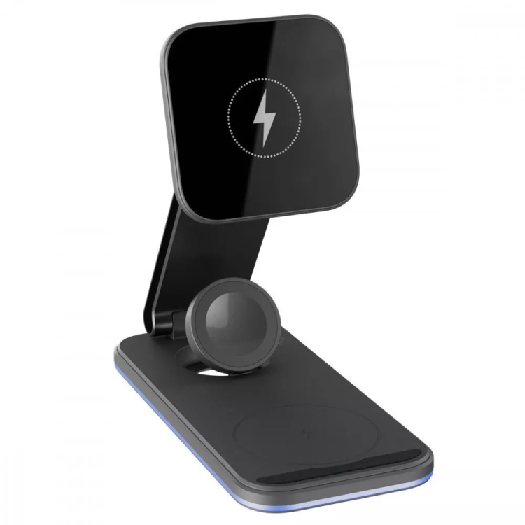Безпровідна зарядка Proove Energy Fold 3 in 1 Black (WSEF15010001)