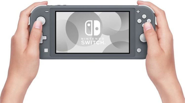 Портативная игровая приставка Nintendo Switch Lite (Gray) (045496452650)
