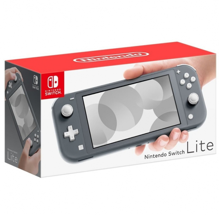 Портативная игровая приставка Nintendo Switch Lite (Gray) (045496452650)