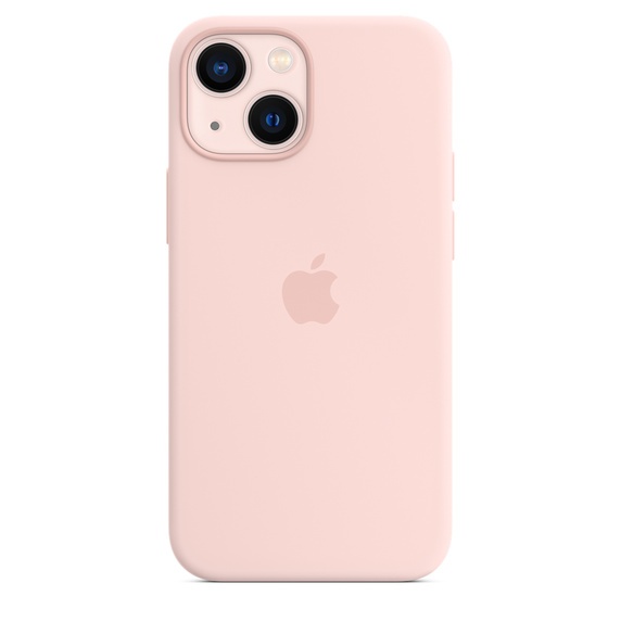 Silicone Case для iPhone 13 Mini (FoxConn) (Chalk Pink)