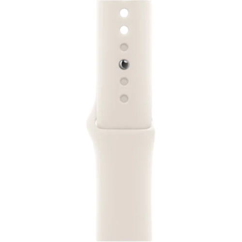 Apple Watch SE 3 44mm Starlight Aluminum Case with Sand Sport Band - M/L (MJL54) 2026